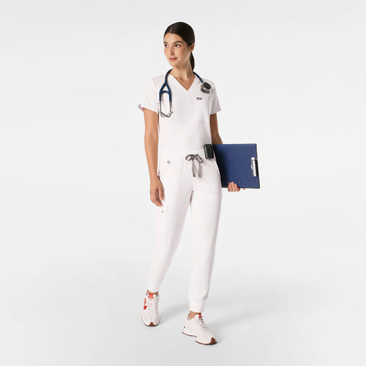 Uniforme Quirúrgico FIGS Catarina/Zamora para Mujer Blanco